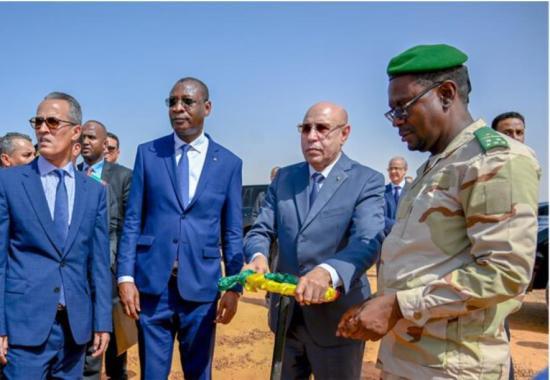 毛里塔尼亚:总统加兹瓦尼出席"新生活"项目启动仪式