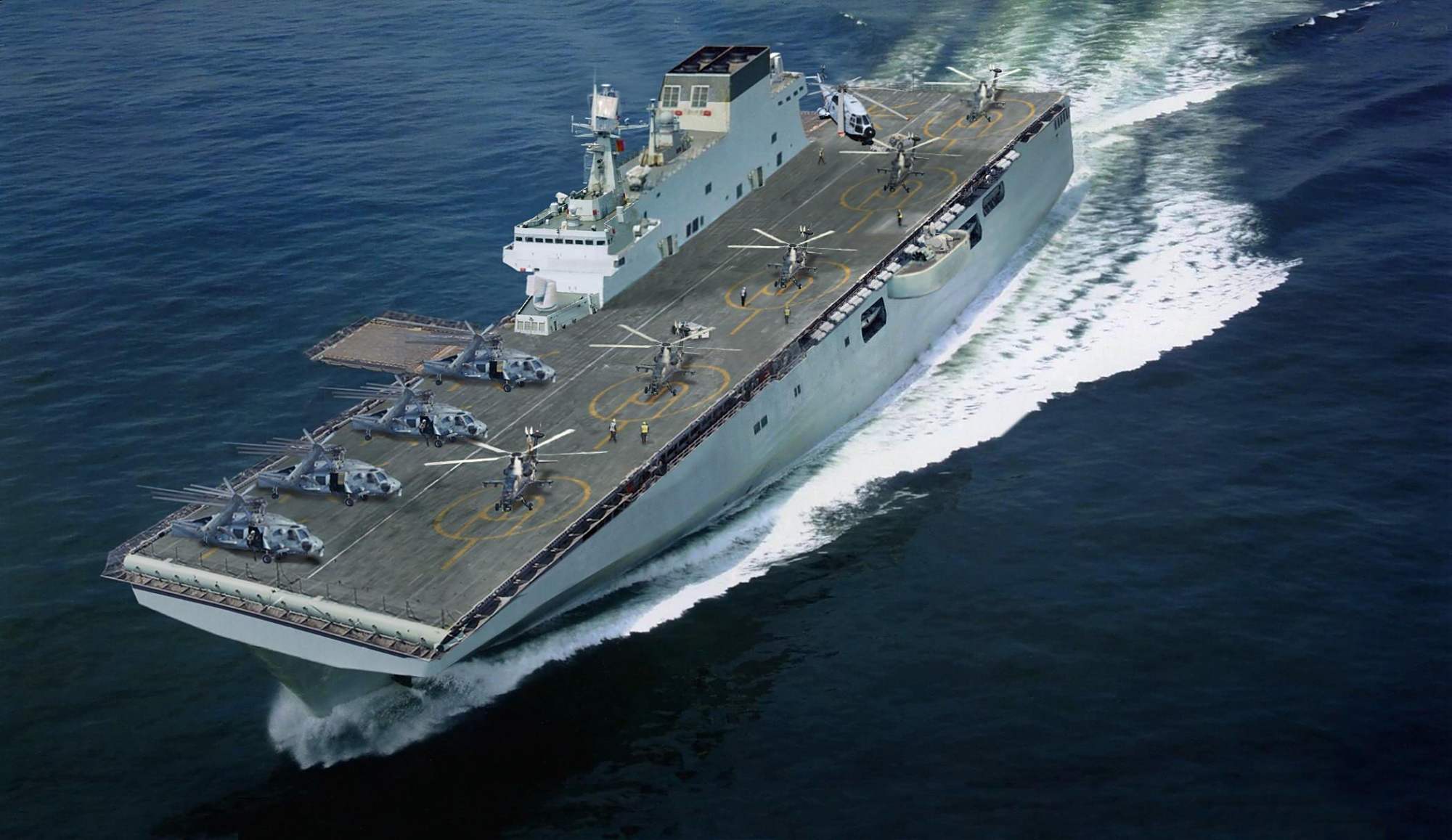 9万吨级"海上基地舰"要来了?有多强?可搭载一支完整的陆战旅