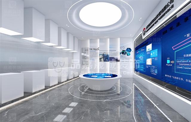 「品嘉公装」晶辰科技公司办公室装修效果图