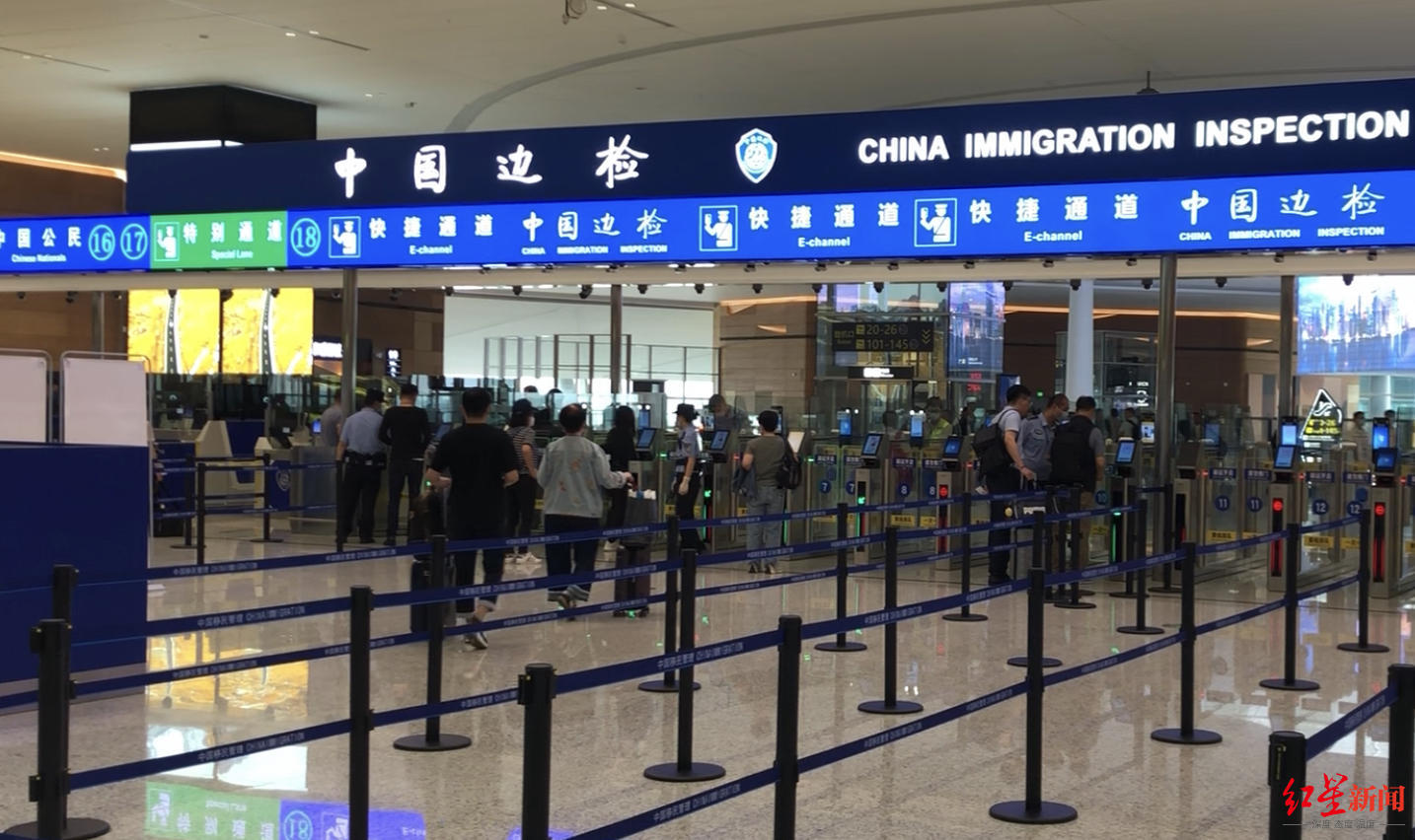 20秒通关!成都天府国际机场口岸边检快捷通道全部恢复启用