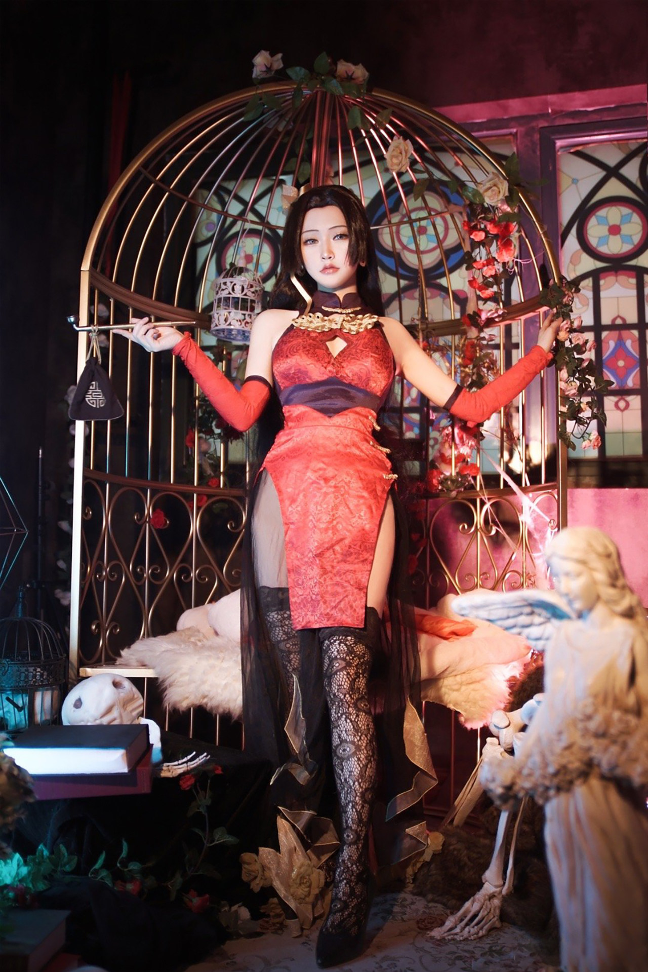 《海贼王》女帝cosplay