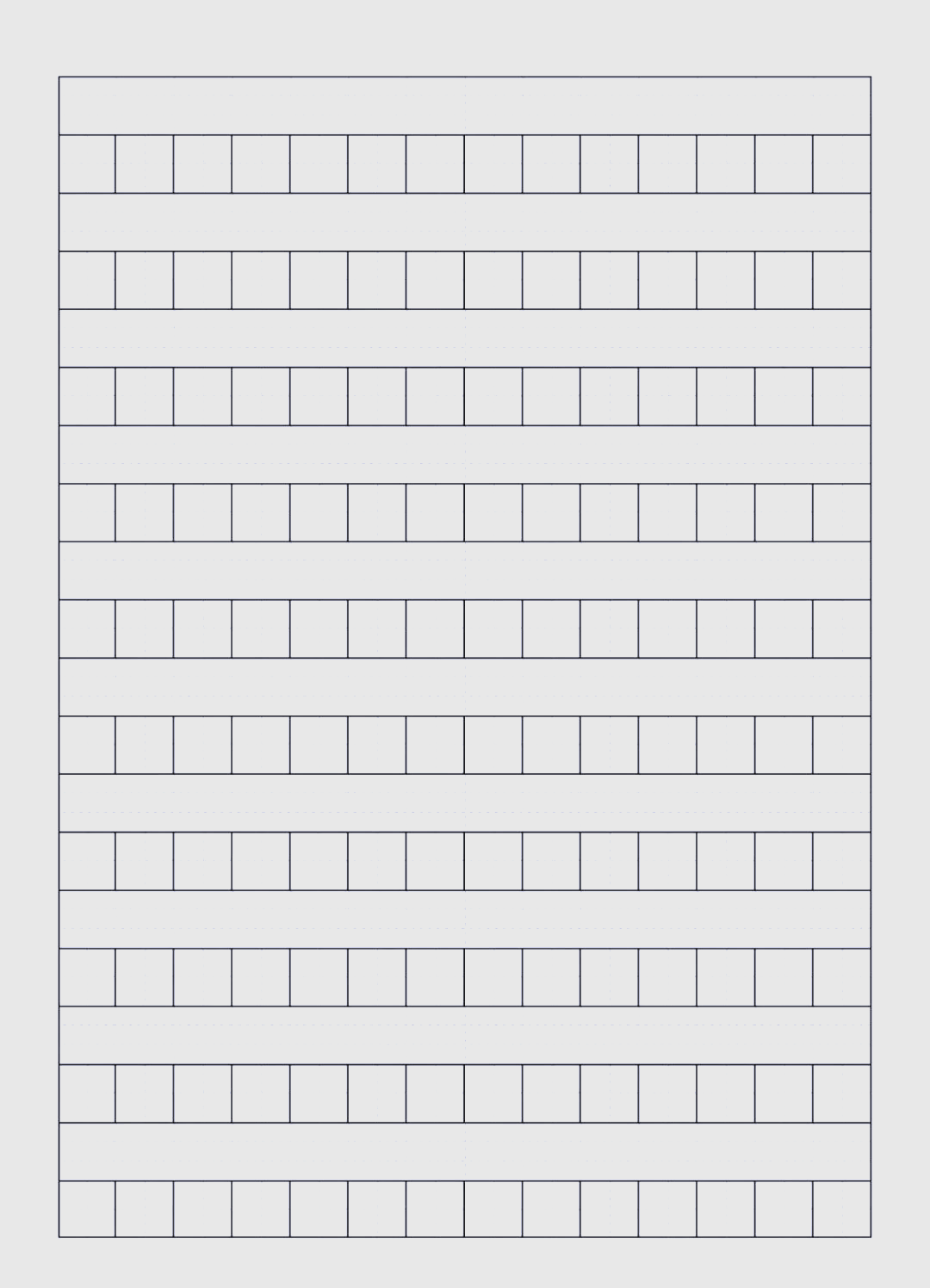 中小学师生常用a4纸各科稿纸模板汇总