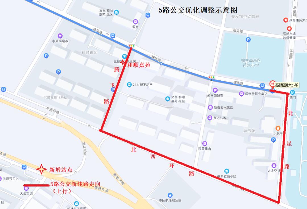 5路车线路图图片