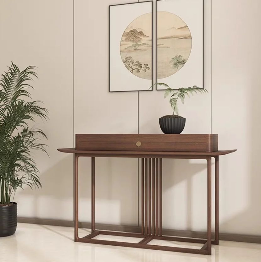 2023新中式玄关效果图外观图片大全