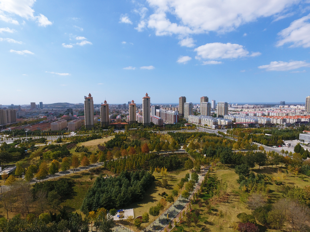 莱州:绿化扮靓城市 提升城市品质