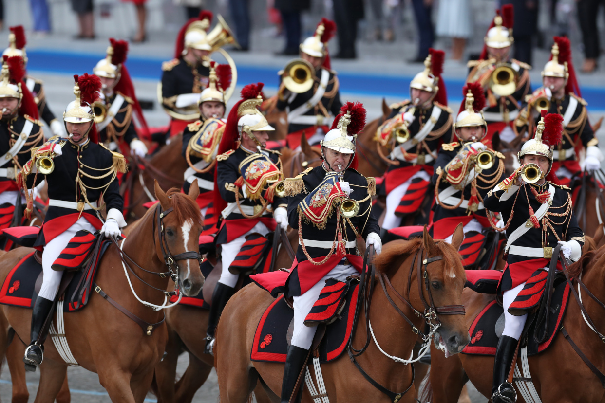 法国骑兵仪仗队图片