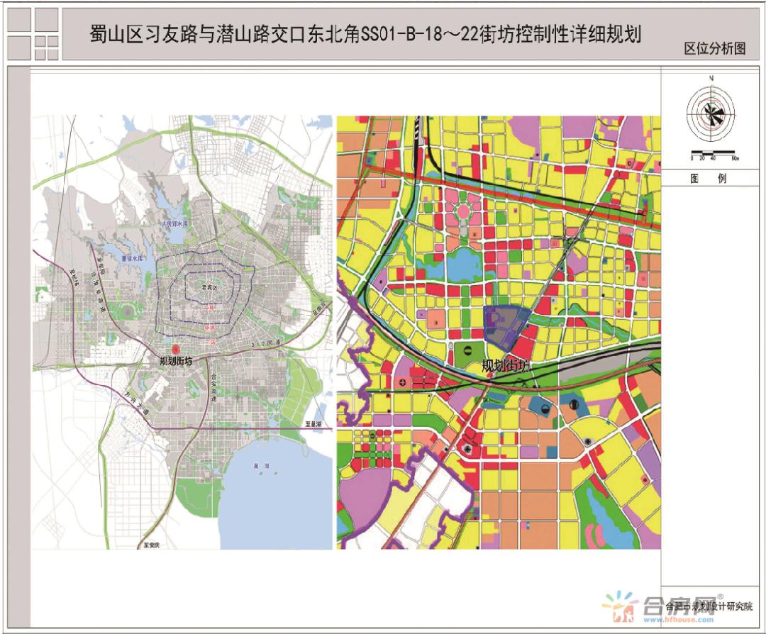 合肥政务区规划图图片