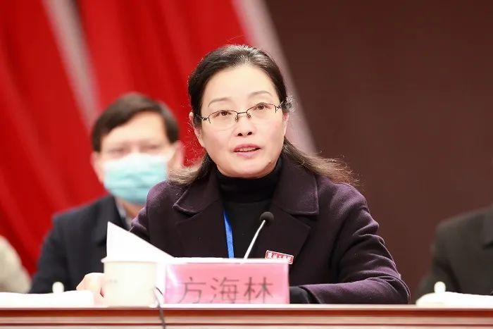 校党委书记刘祖汉,校长,党委副书记方海林,党委副书记薛浩,党委常委