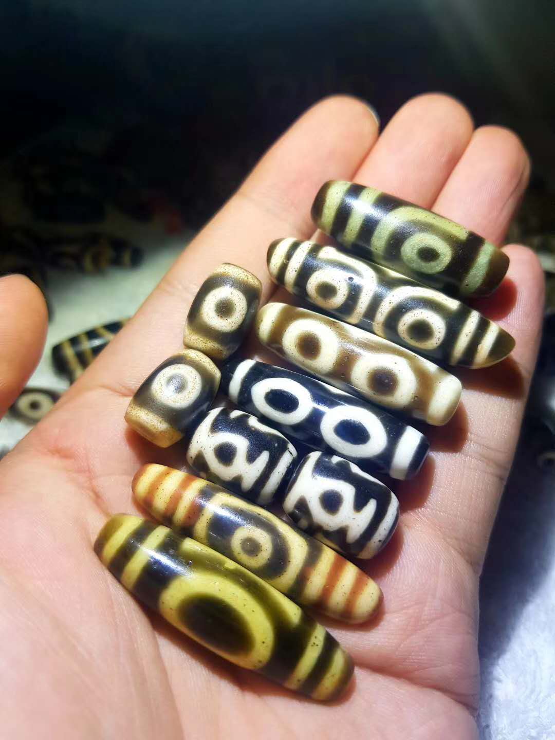 大鱼收藏料器天珠