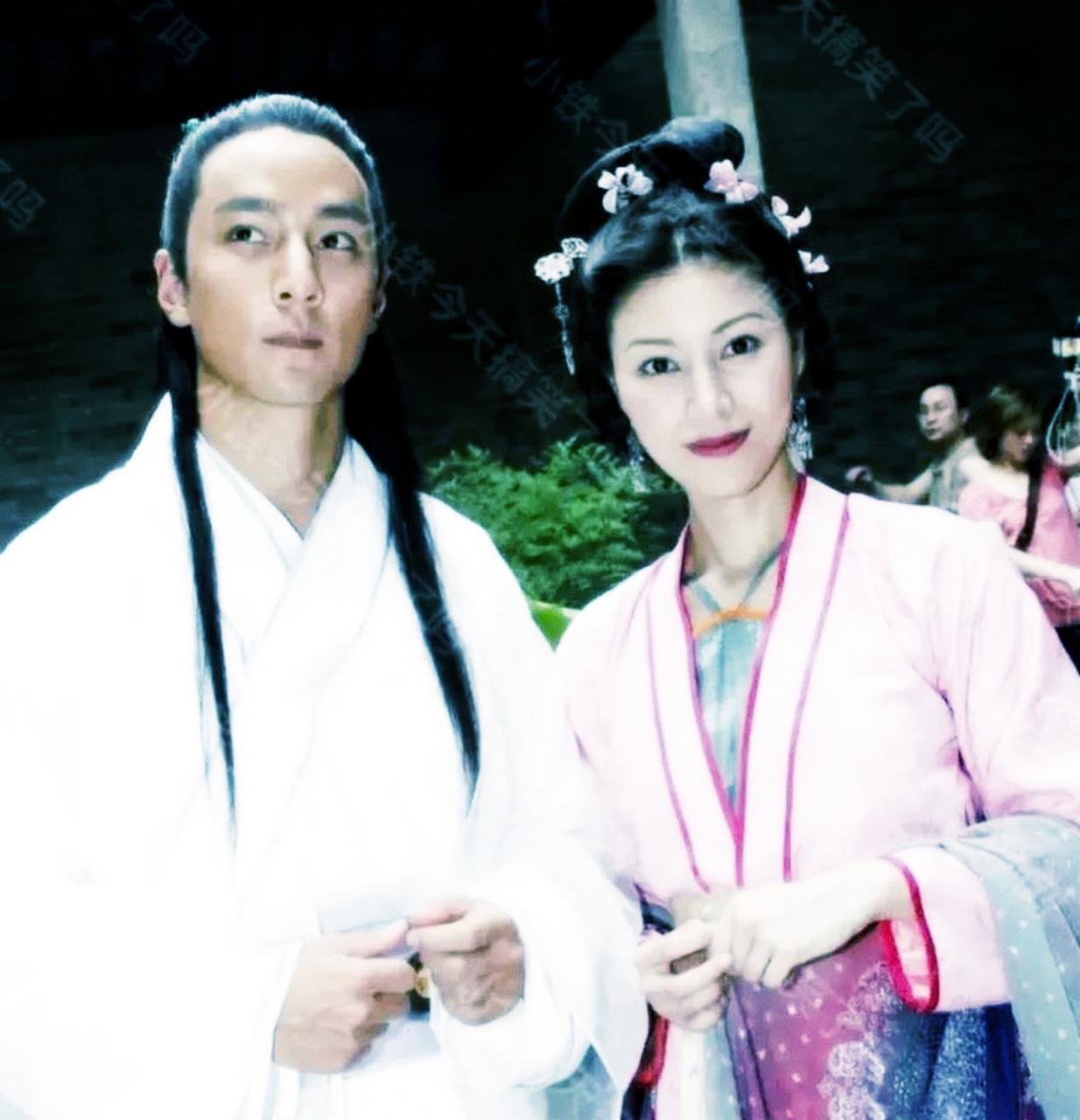 吴彦祖和李嘉欣一人分饰两角.