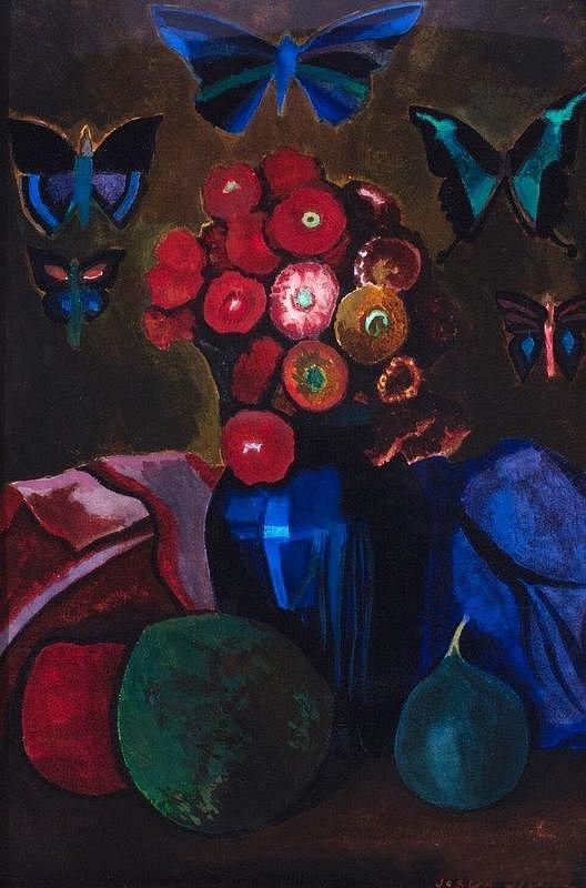 美国未来主义画家:约瑟夫·斯特拉(joseph stella)艺术作品