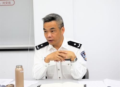 义乌市副市长,公安局长江栋带队检查传统侵财案件打防工作