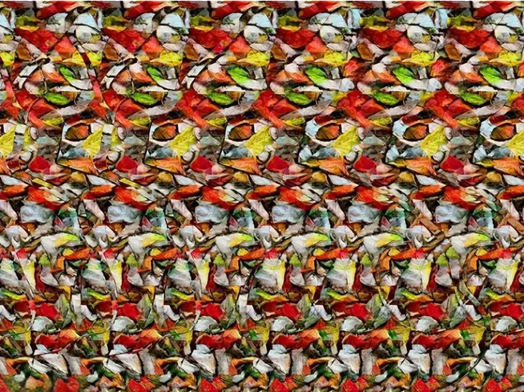 众多上世纪90年代流行的三维立体图,你能看懂几幅?