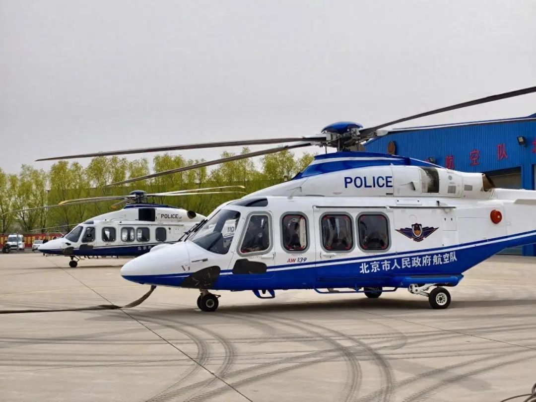 "空中警鹰"!清明期间,北京警用直升机在行动