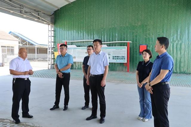 无棣县车王镇镇党委书记刘洪权一行赴沾化区利国乡考察交流学习