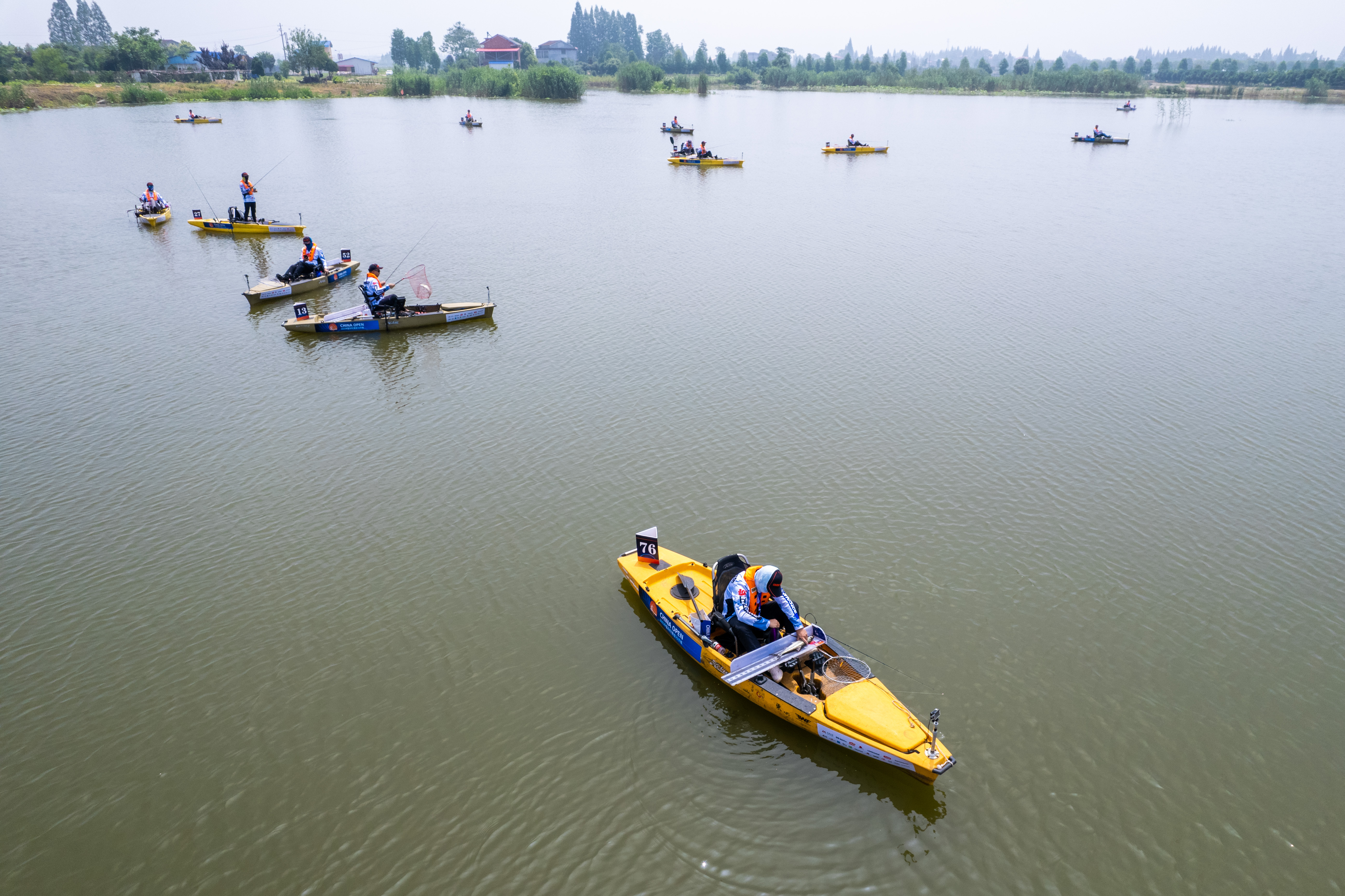 中国舟钓(路亚)公开赛首站在湖南南县落幕