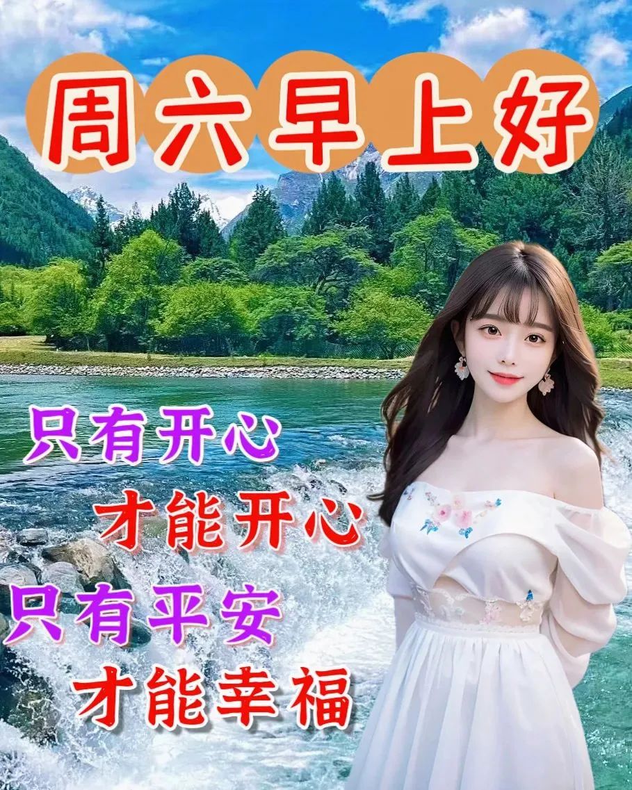 7月15日周六早上好,祝福语图片带字问候语