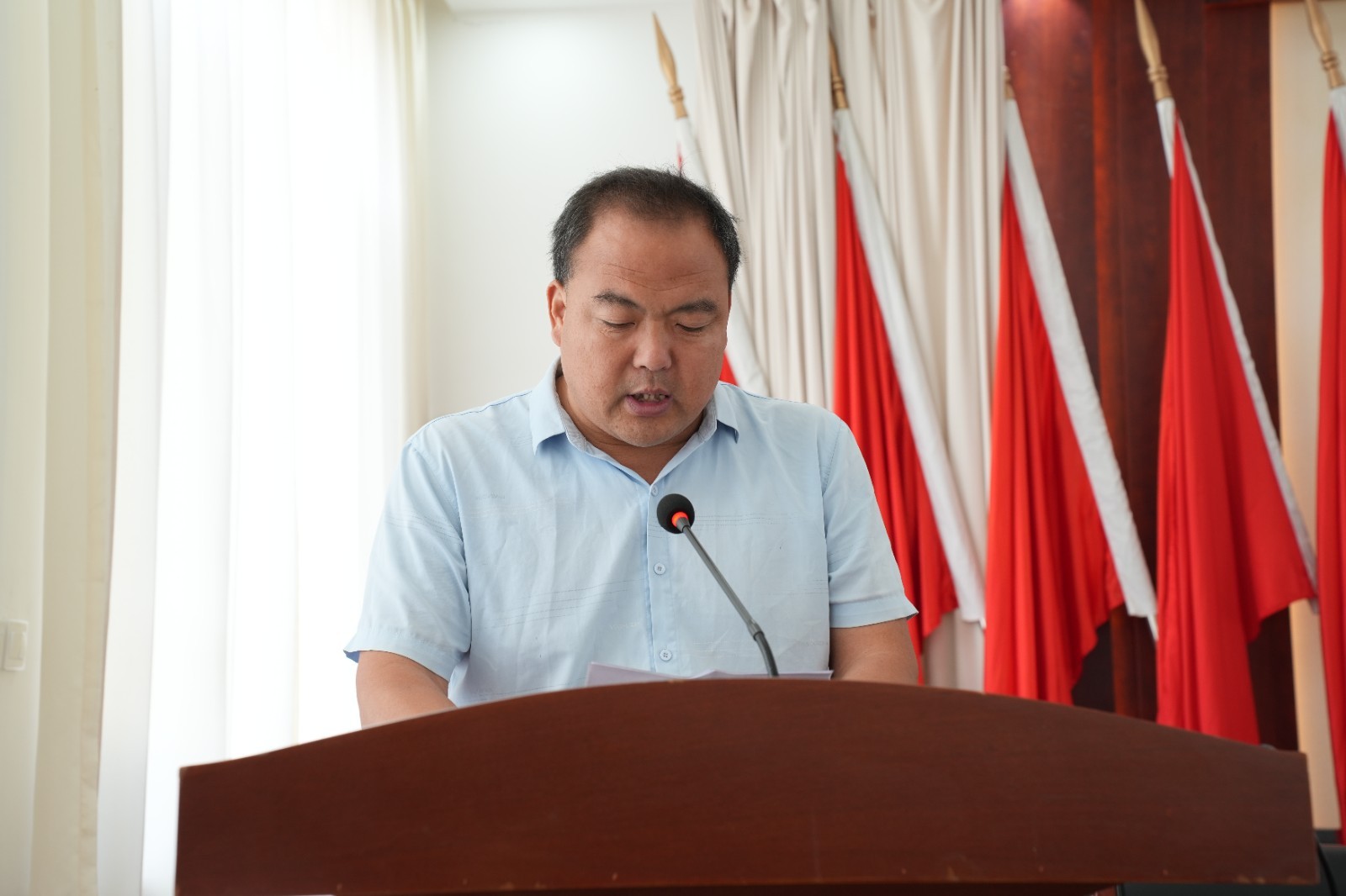 薛城区周营镇部署三秋生产暨秸秆禁烧利用