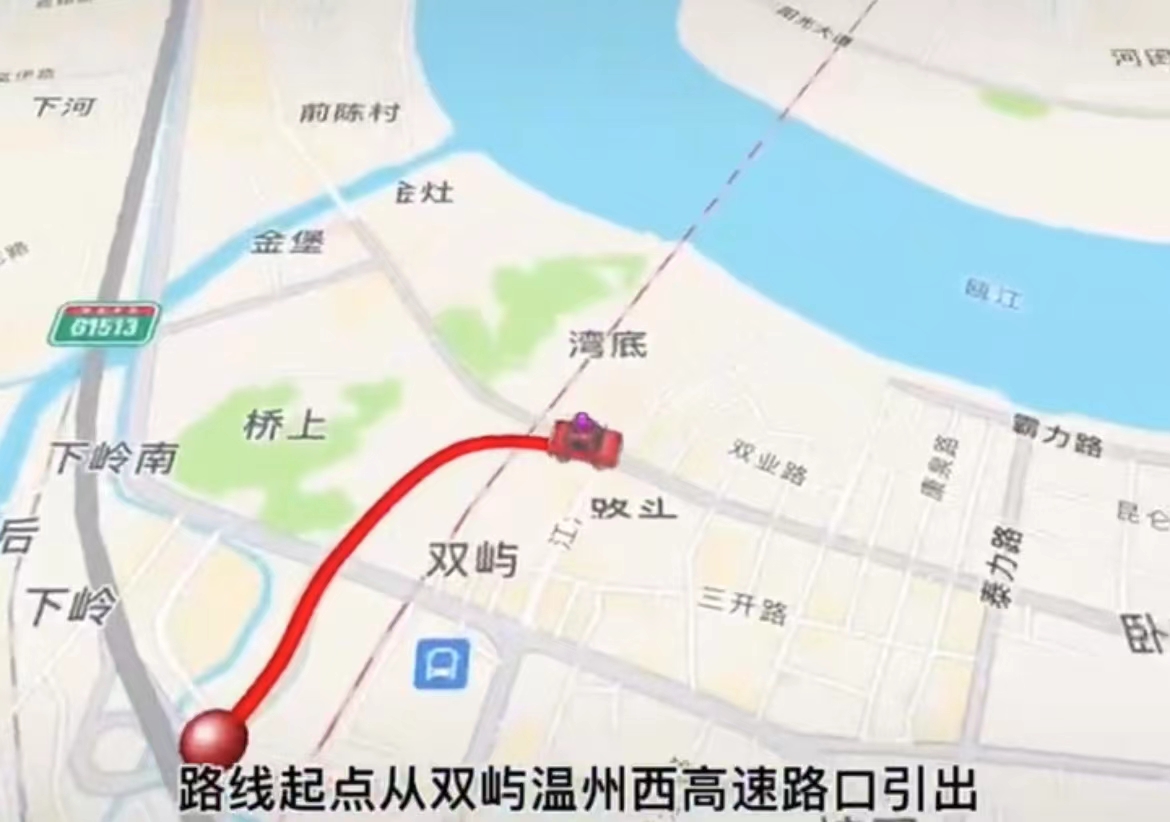 温州沿江快速路西段图片