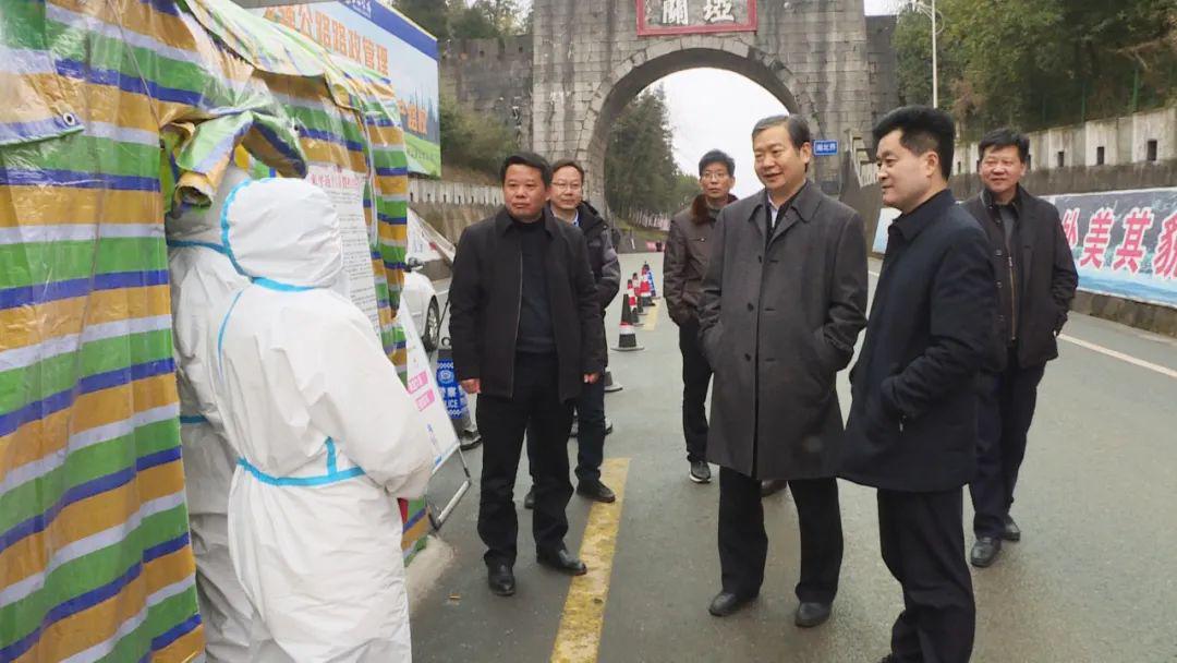 市委副书记,政法委书记马朝晖来我县调研