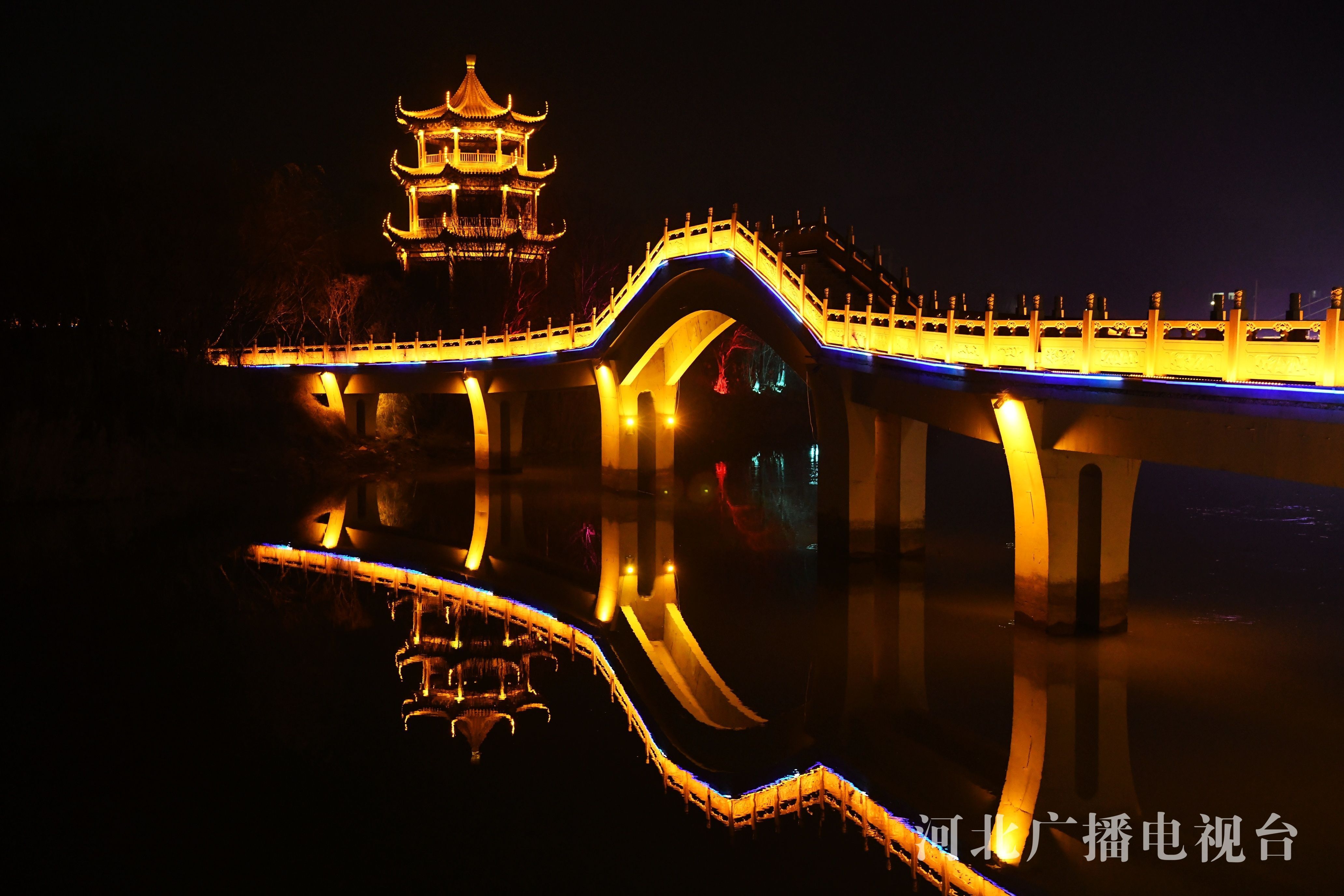 邯郸市夜景图片