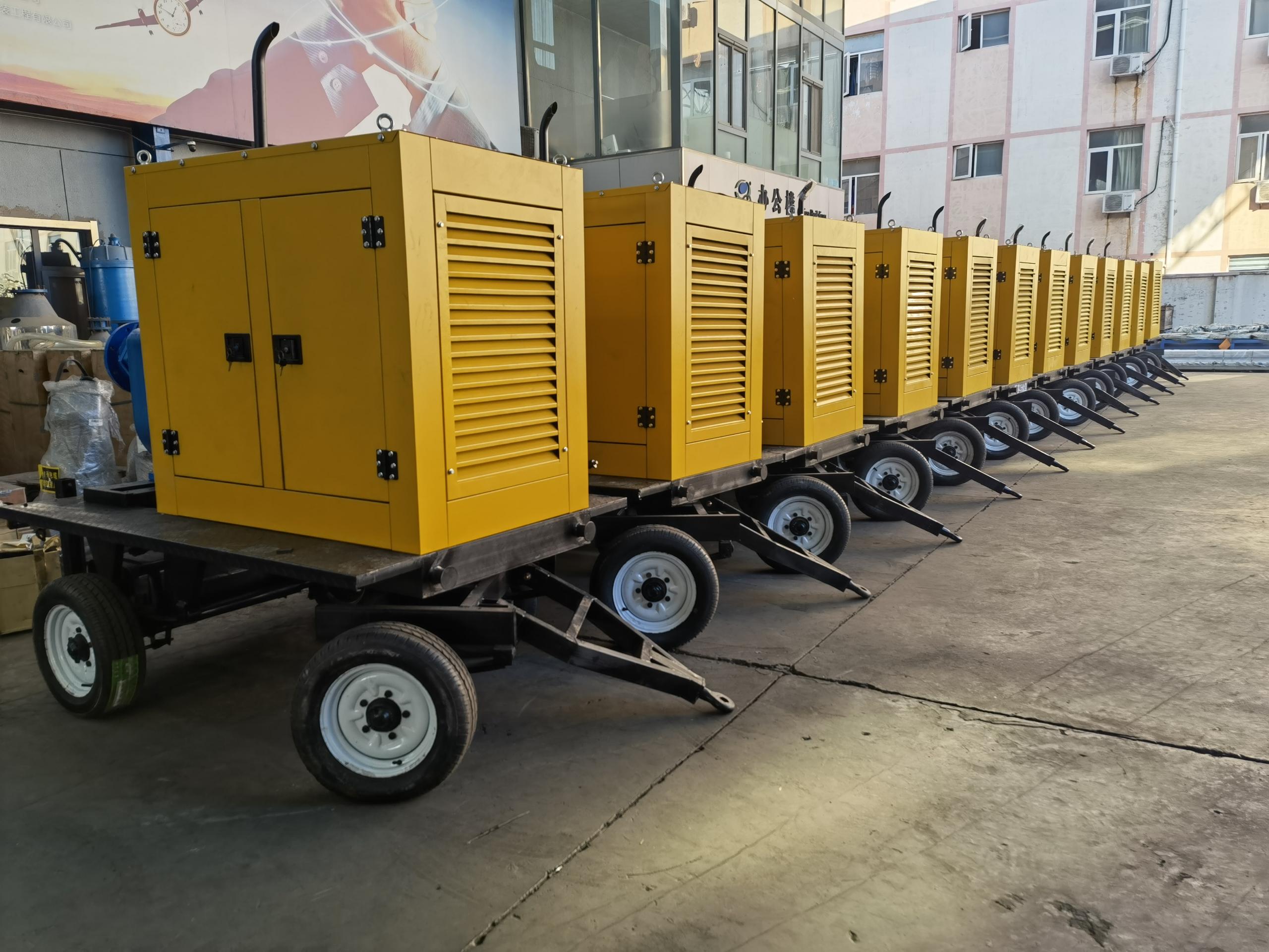 24小时不间断作业的城市防汛排涝移动泵车