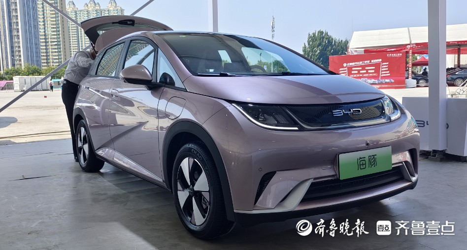 新能源汽车下乡精品车型展示区来了!齐鲁车展助力新能源汽车下乡