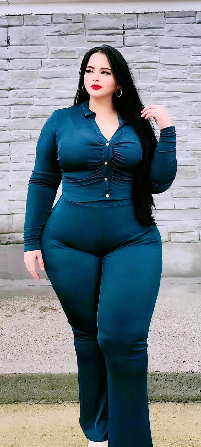 280斤胖妞,魅力十足