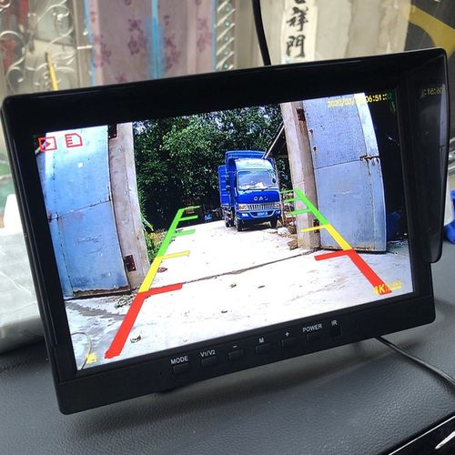 倒车雷达电脑显示屏左右颠倒