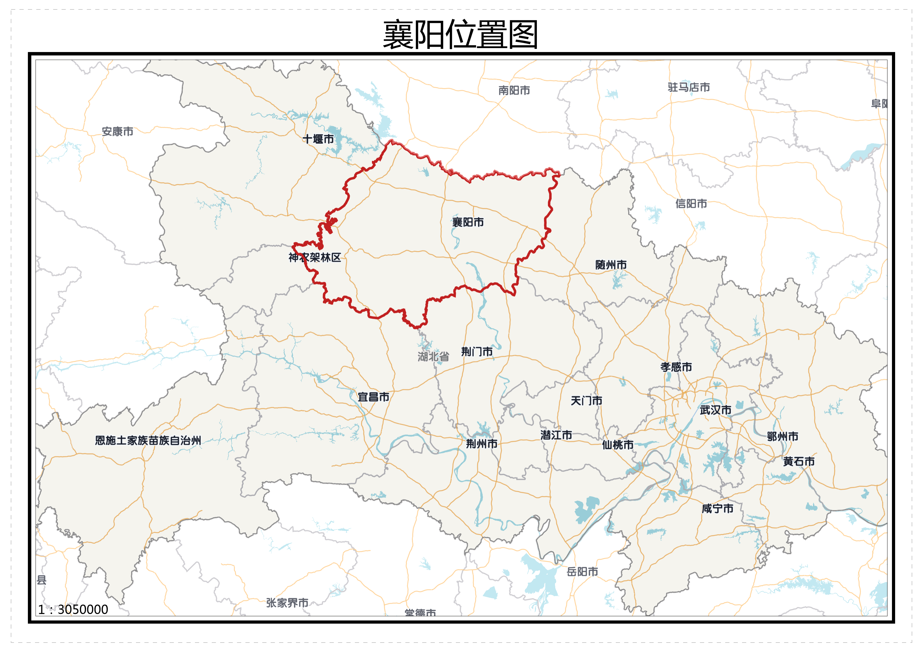 襄阳属于湖北哪个市?地处湖北西北部,还被誉为华夏第一城池