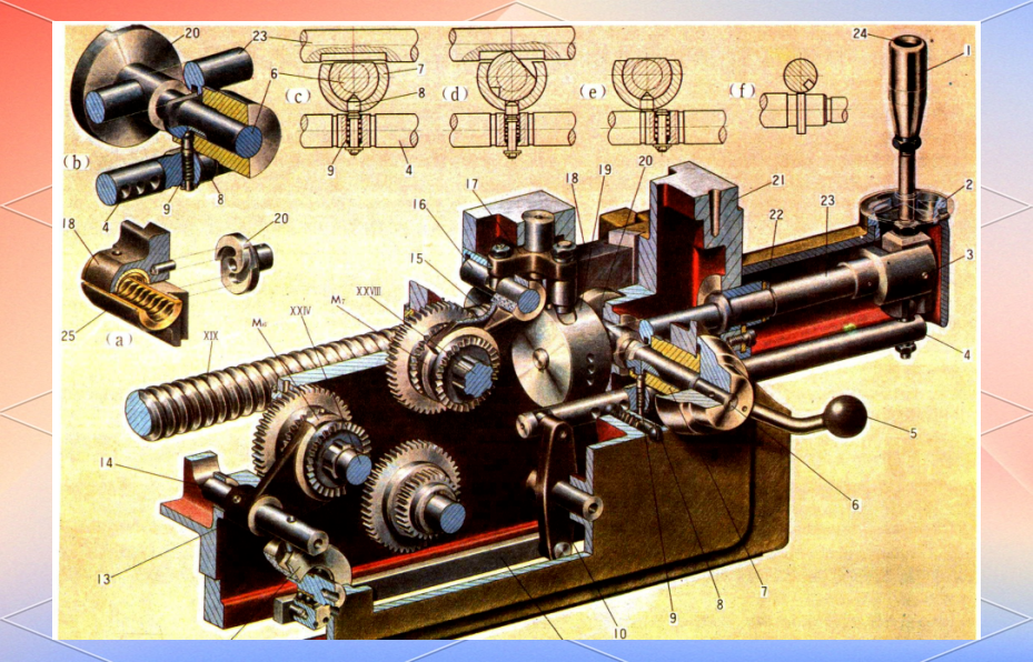 经典车床ca6140的详细手绘图,助你深入了解其结构!