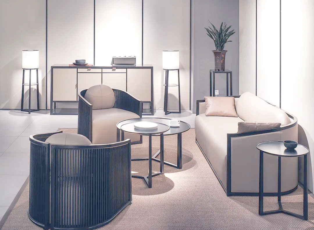 曲美家居新中式沙发系列:掀起国潮风热潮