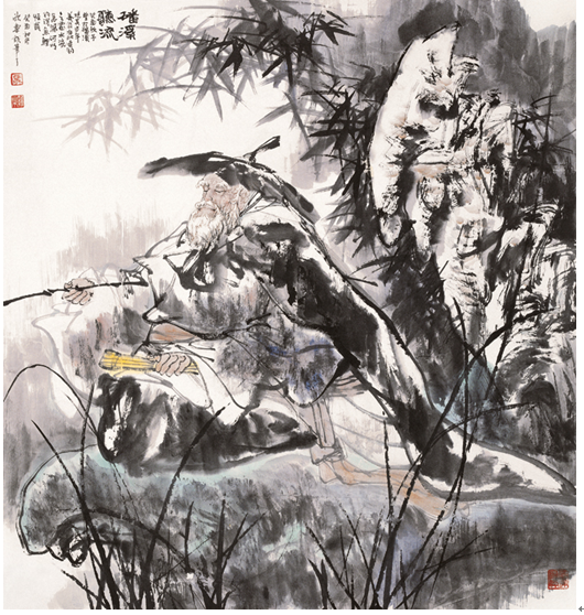 世界上的水都是相通的画家马欣乐印象