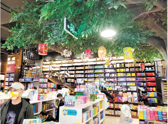 江门购书中心成市民青睐的休闲空间