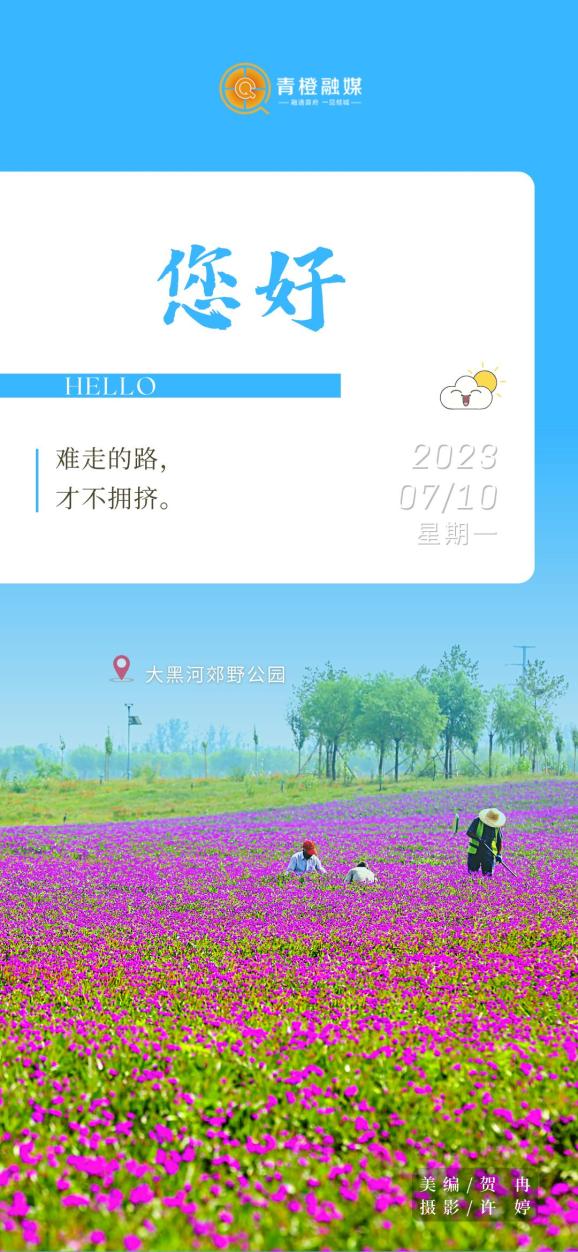【青橙海报】难走的路 才不拥挤