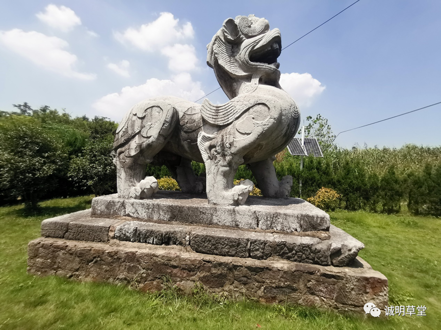 南朝陵墓石刻调研报告之一:南朝梁昭明太子萧统墓石刻