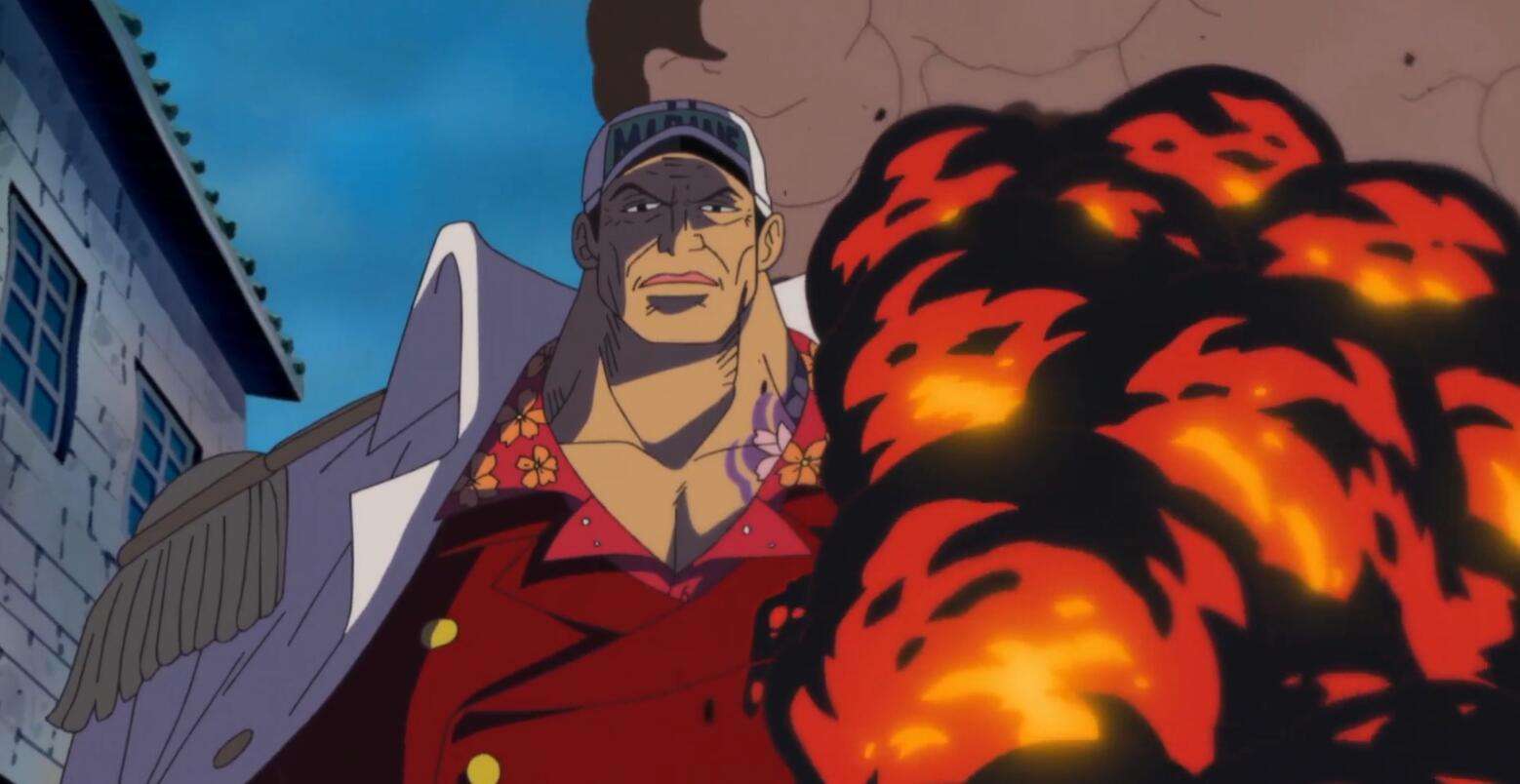 《海贼王》黑胡子为何看见赤犬来了就跑了,是害怕赤犬杀了他嘛?