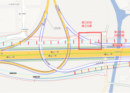 佛山龙翔大桥线路图图片