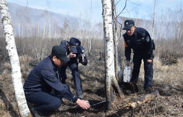 大海林分局联合大海林林业局有限公司开展森林防灭火实战演练