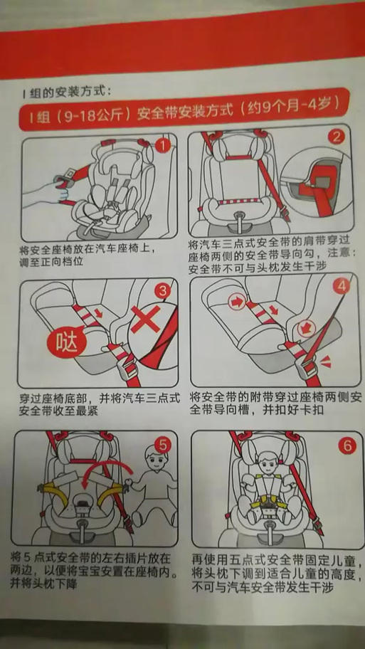 安全座椅安全带安装指南:正确步骤详解