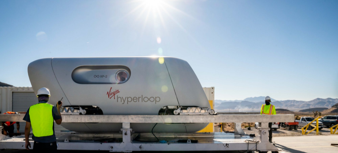 世界首次超级高铁(hyperloop)载人试验成功 目标速度1000km/h