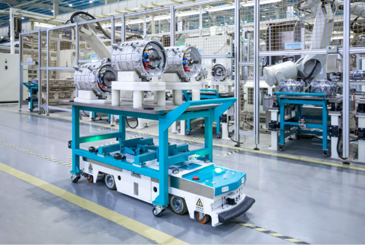 直观来看,机器人数量,agv自动物料拉动系统等的使用,是衡量工厂自动化