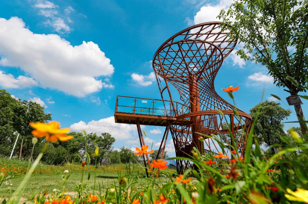 桃花朵朵开!吕巷水果公园春日限定,浪漫上线!