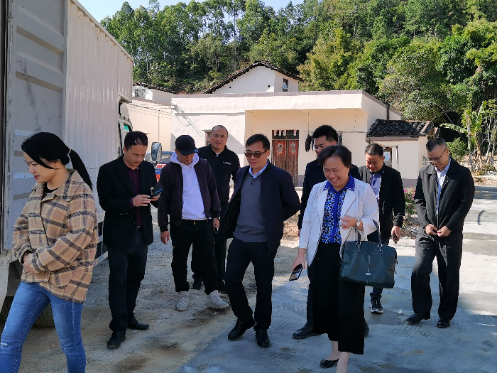 李庆川同志带队到黄岭镇指导调研乡村振兴,脱贫户后续帮扶工作