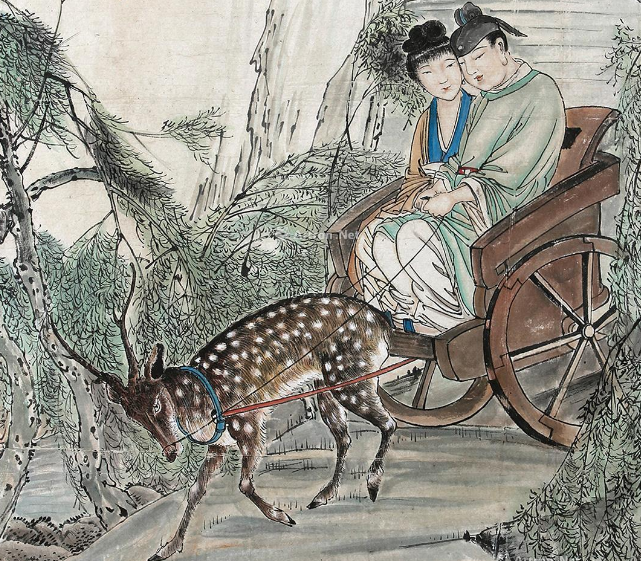 《鹿车共挽》寓言故事