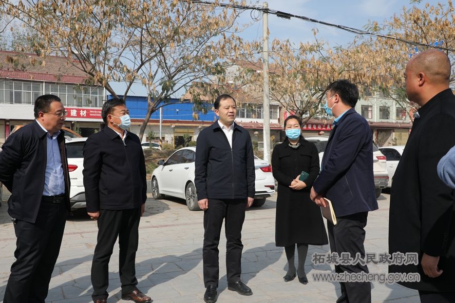 王景宇到大仵乡调研小城镇建设工作