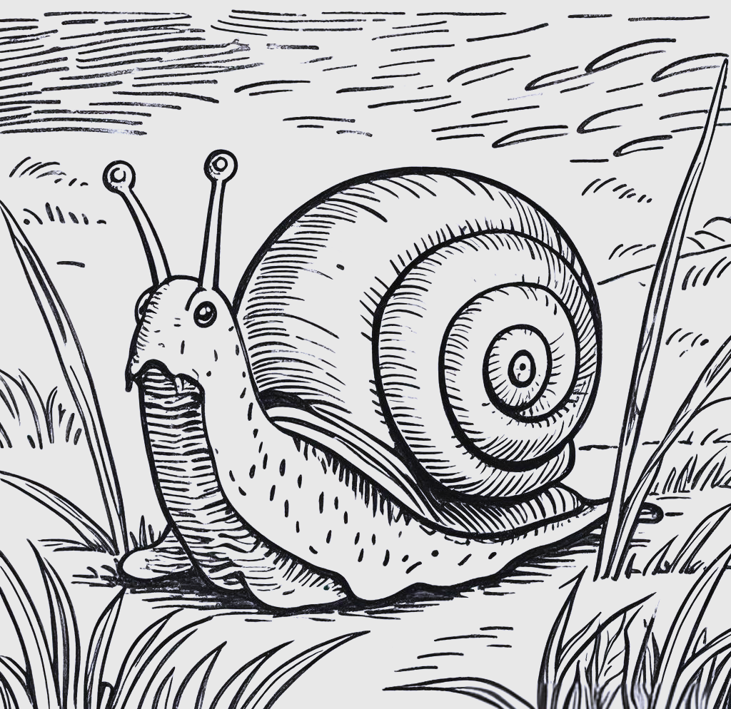 小蜗牛线描练习指南与技巧详解