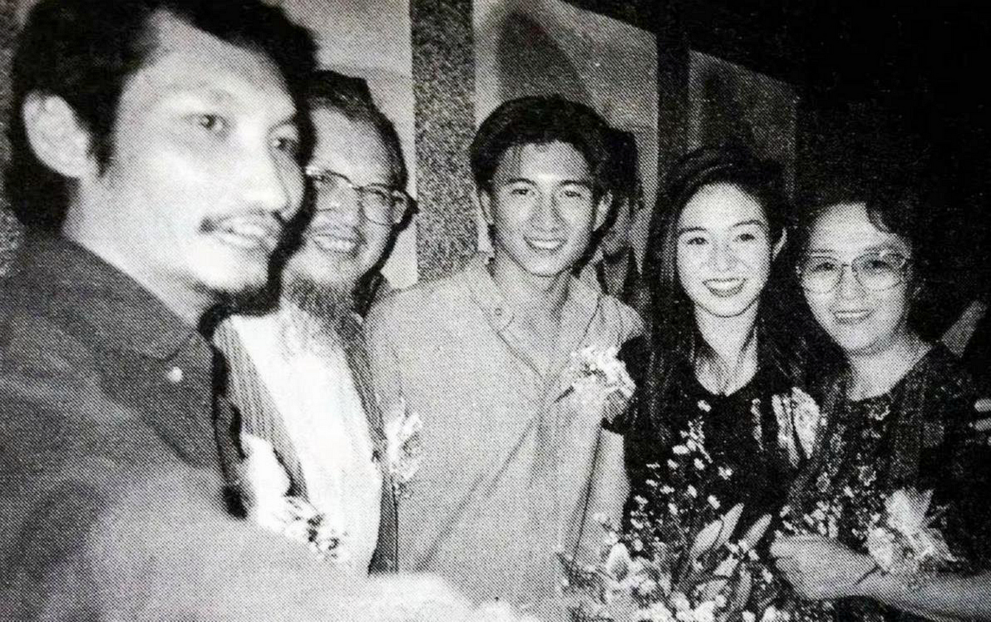 1994年,徐克,吴奇隆和杨采妮的合影!