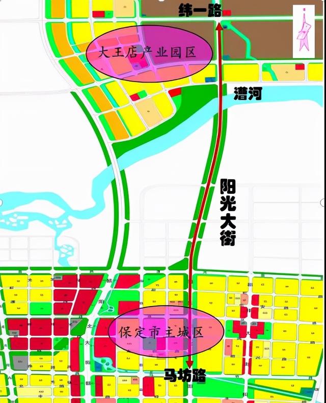 这才是大保定范儿:主城区谋划10条道路通往清苑,满城,徐水三区