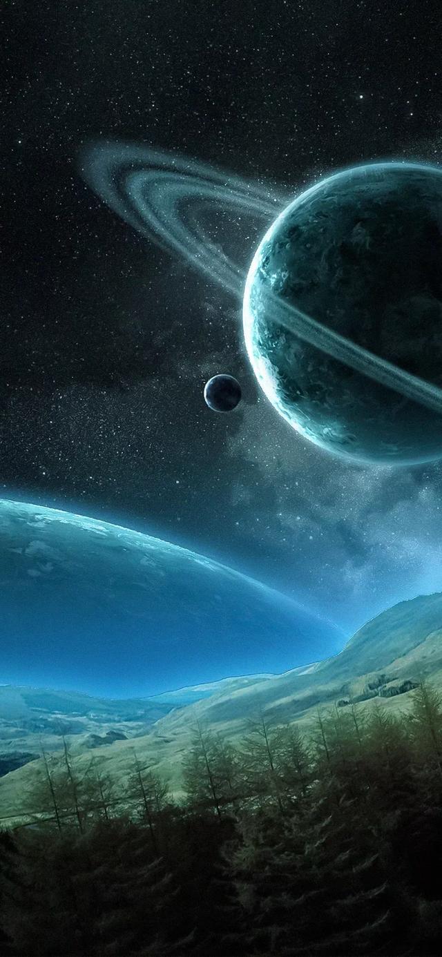 宇宙星空手机壁纸,高清无水印